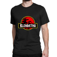 Klendathu - Starship Troopers (jurassic Park Style) Classic T-shirt | Artistshot