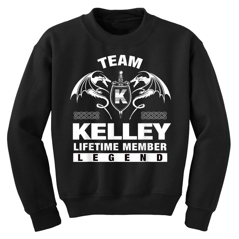 Team Kelley Lifetime Member Gifts T Shirt Youth Sweatshirt by cm-arts | Artistshot