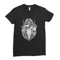 Pagan Skulls Ladies Fitted T-shirt | Artistshot