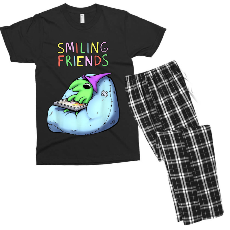 Smiling Friends Men's T-shirt Pajama Set | Artistshot