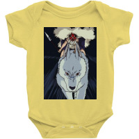 Wolf Anime Baby Bodysuit | Artistshot