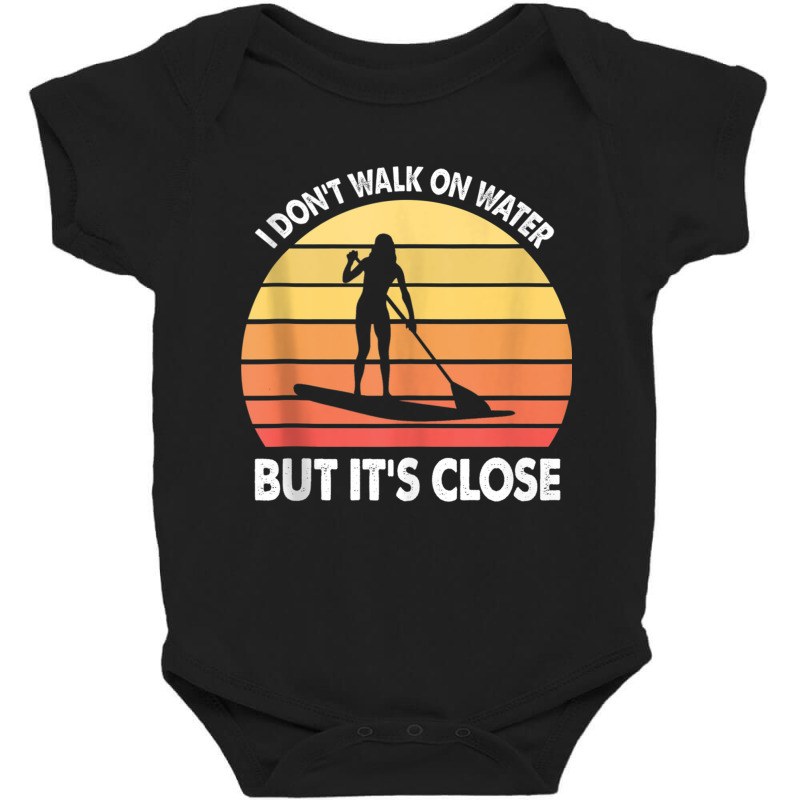 Stand Up Paddle Board Walk On Water Vintage Tank Top Baby Bodysuit | Artistshot