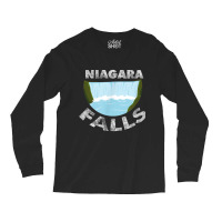 Vintage Niagara Niagra Falls National Park New York T Shirt T Shirt Long Sleeve Shirts | Artistshot