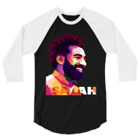 Mohamed Salah Liverpool Fcmohamed Salah By Primera Galery Classic 3/4 Sleeve Shirt | Artistshot