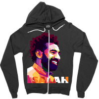 Mohamed Salah Liverpool Fcmohamed Salah By Primera Galery Classic Zipper Hoodie | Artistshot