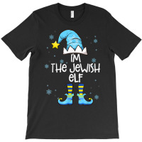 Happy Christmukkah Jewish I'm The Jewish Elf Christmas Xmas T Shirt T-shirt | Artistshot