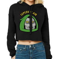 Supervillain  Active Cropped Hoodie | Artistshot