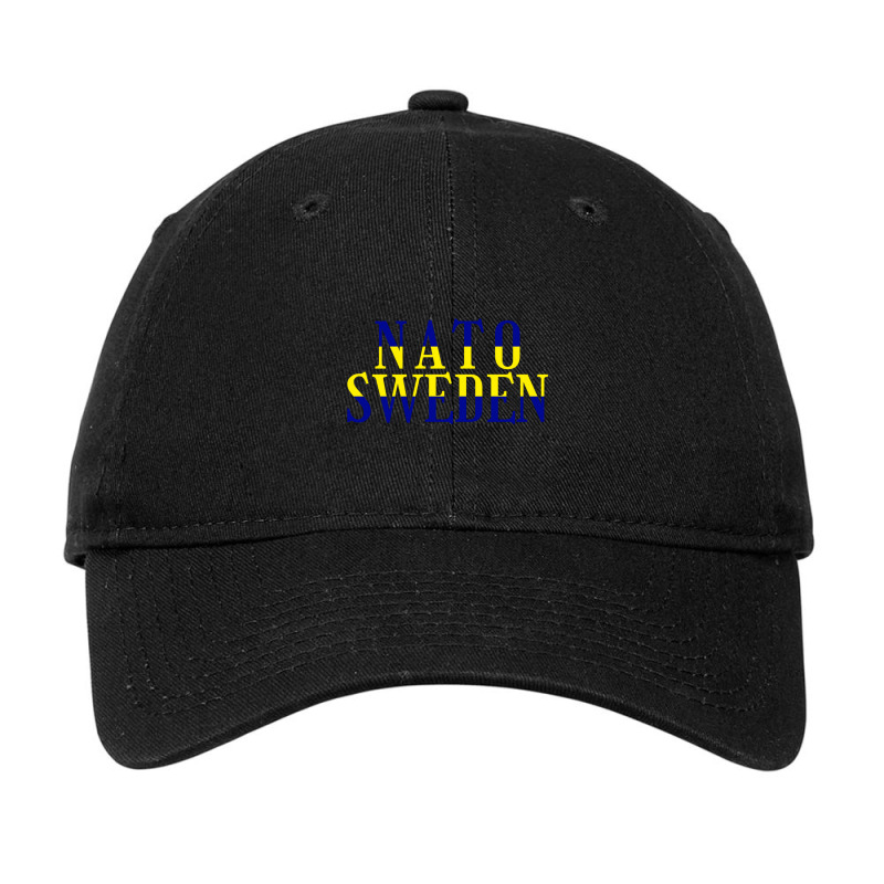 Nato Sweden  Sweden Flag Colors Adjustable Cap by cm-arts | Artistshot