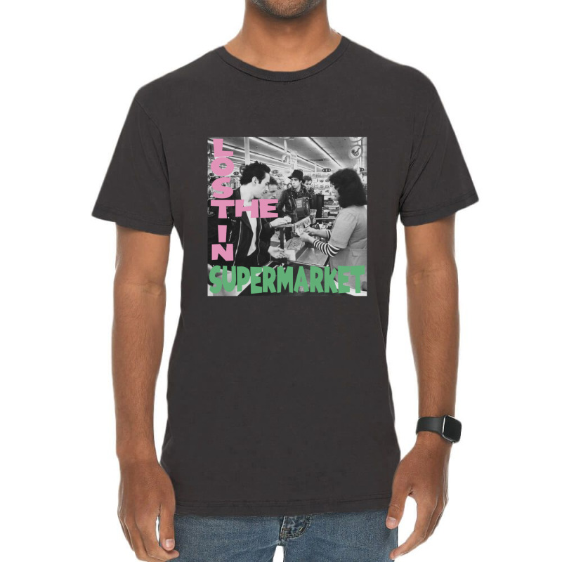 Lost In The Supermarket Vintage T-Shirt by AdamJacobThielman | Artistshot