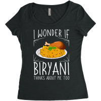 Biryani Gift Pakistani Food Chicken Dum Pot Women's Triblend Scoop T-shirt | Artistshot