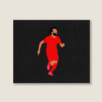 Mohammad Salah Classic Landscape Canvas Print | Artistshot