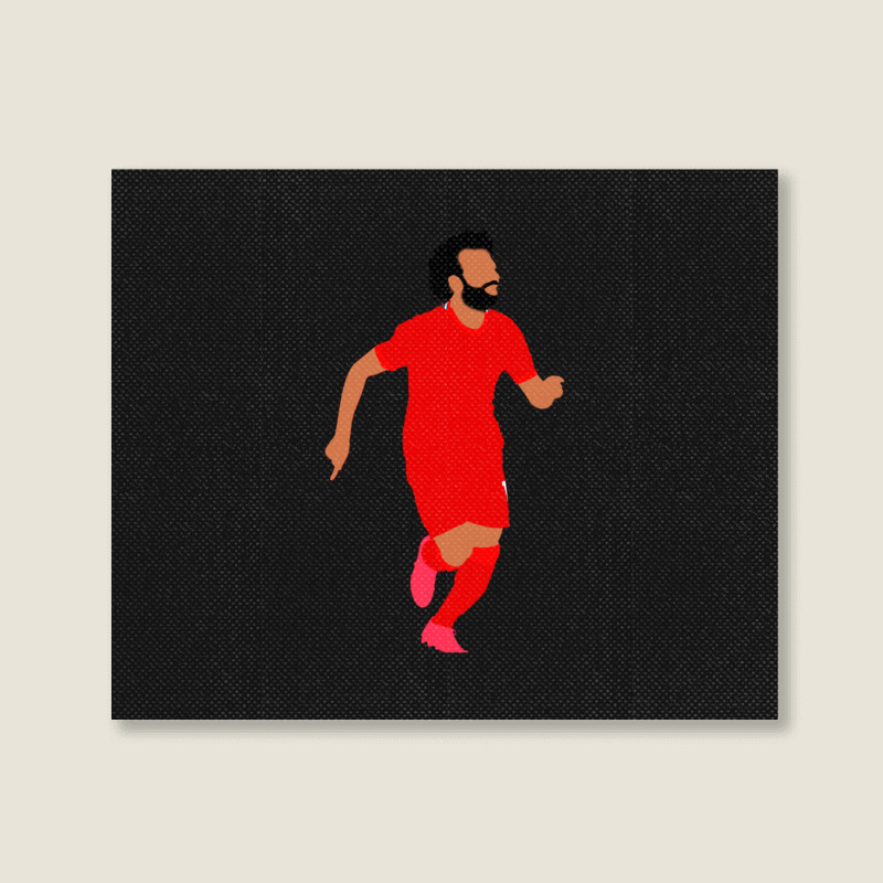 Mohammad Salah Classic Landscape Canvas Print | Artistshot