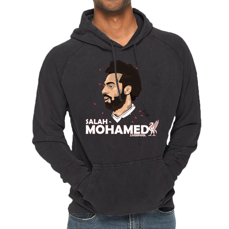 Mohammed Salah Amp Liverpool Essential Vintage Hoodie | Artistshot