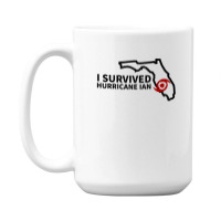 Hurricane Ian I Survived Hurricane Ian 15 Oz Coffee Mug | Artistshot