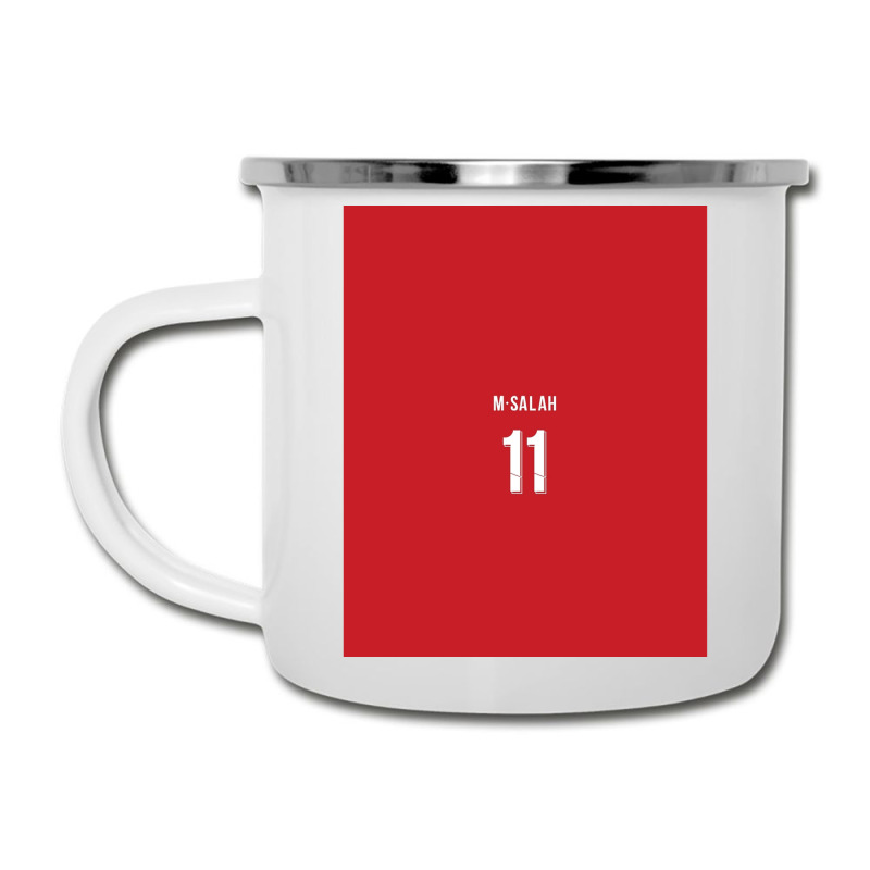 Mohammed Salah Liverpool 202122 Home Kit Graphic Camper Cup | Artistshot