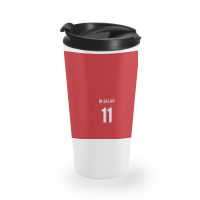 Mohammed Salah Liverpool 202122 Home Kit Graphic Travel Mug | Artistshot