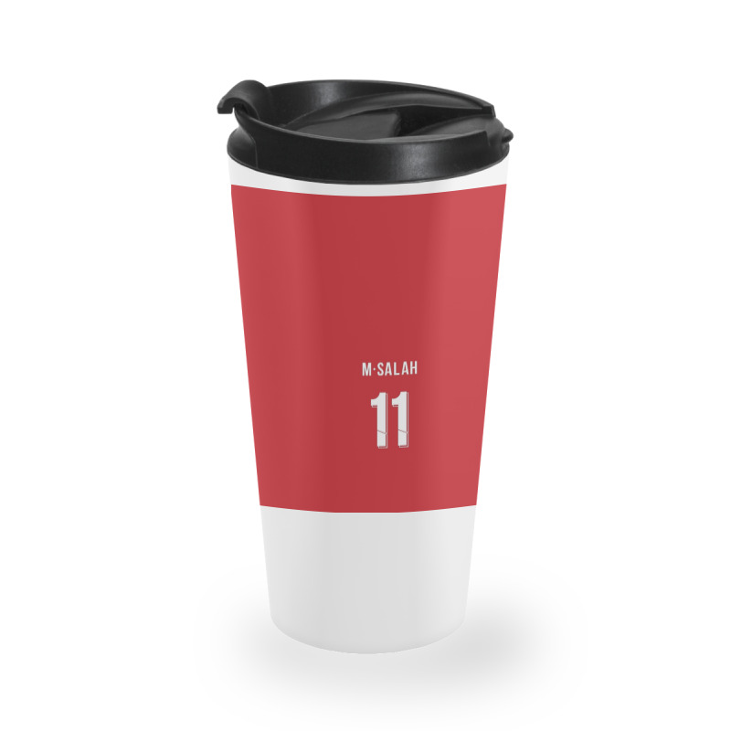 Mohammed Salah Liverpool 202122 Home Kit Graphic Travel Mug | Artistshot