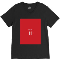 Mohammed Salah Liverpool 202122 Home Kit Graphic V-neck Tee | Artistshot