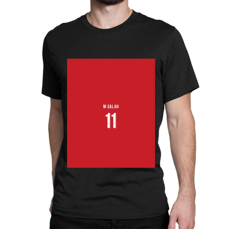 Mohammed Salah Liverpool 202122 Home Kit Graphic Classic T-shirt | Artistshot