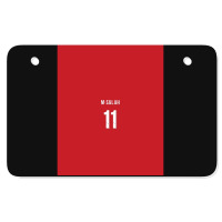 Mohammed Salah Liverpool 202122 Home Kit Graphic Atv License Plate | Artistshot