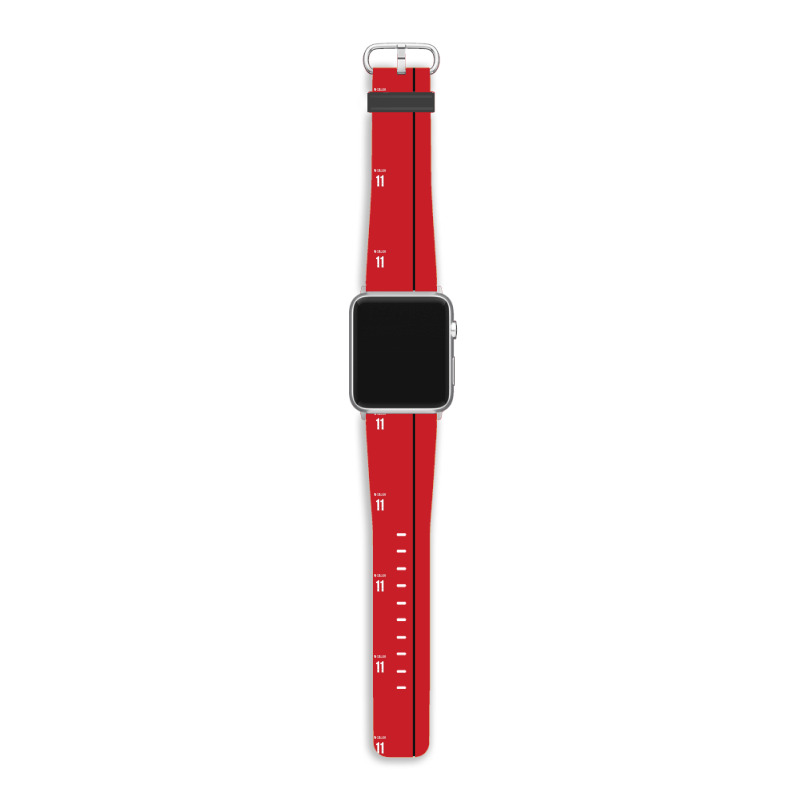 Mohammed Salah Liverpool 202122 Home Kit Graphic Apple Watch Band | Artistshot