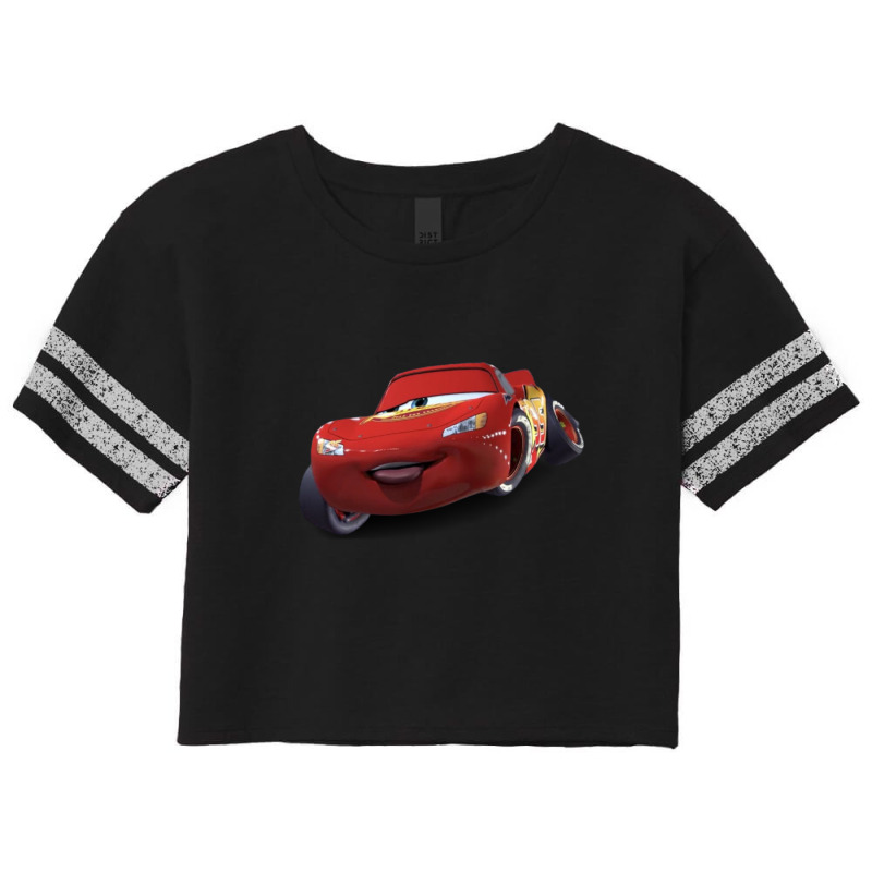 Lightning Mcqueen (1) Scorecard Crop Tee by cm-arts | Artistshot