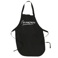 Groomsman Matching Bachelor Party Groomsmen Group Full-length Apron | Artistshot