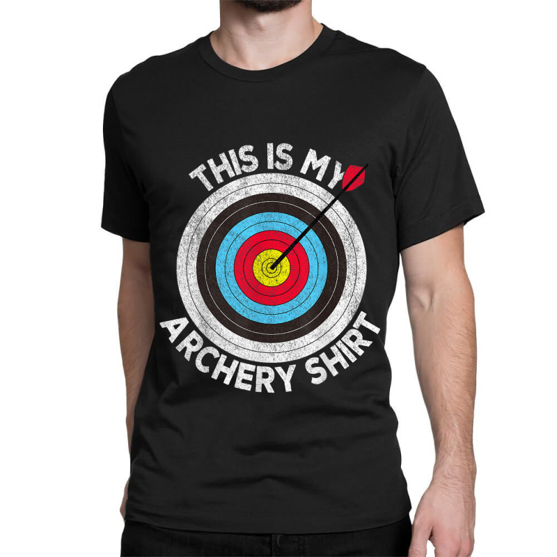 This Is My Archery  Archer Target Bow Shooting Vintage Classic T-shirt | Artistshot