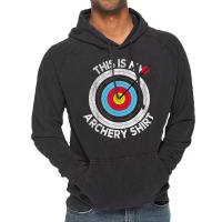 This Is My Archery  Archer Target Bow Shooting Vintage Vintage Hoodie | Artistshot