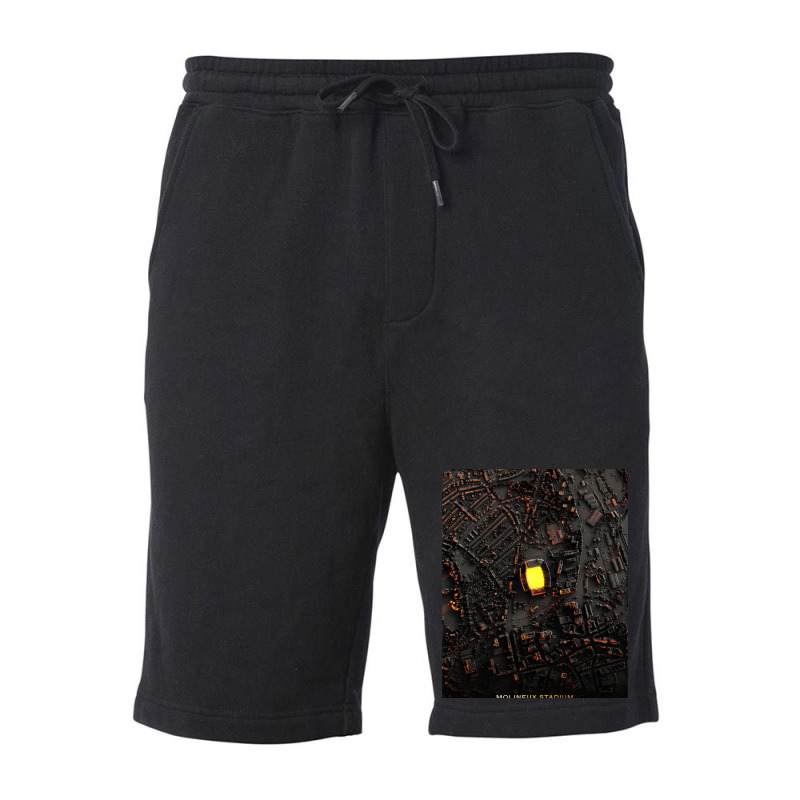 Molineux Stadium Graphic Fleece Short | Artistshot