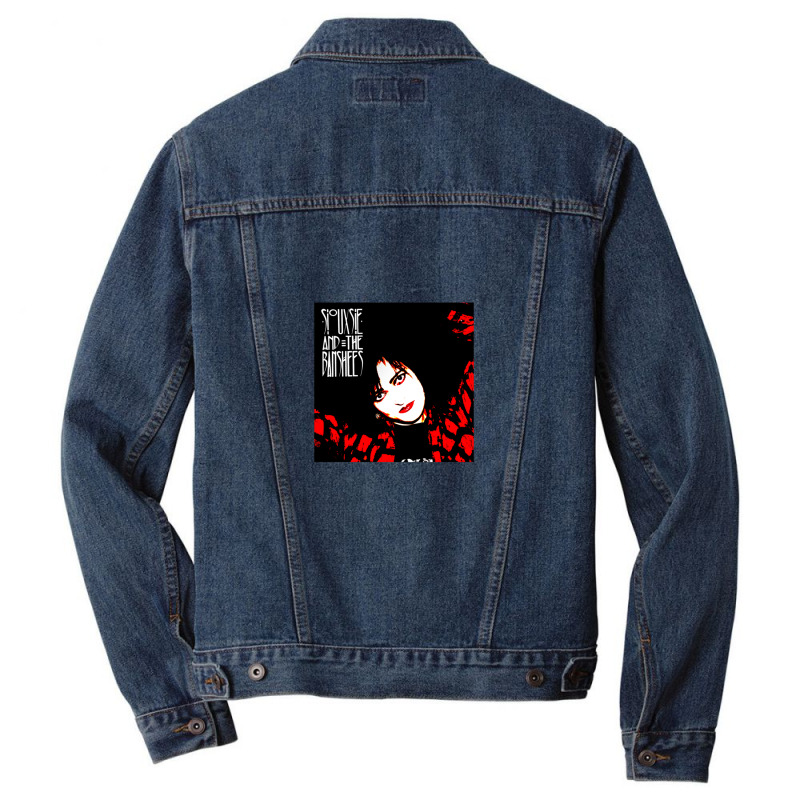 British Rock Siouxsie & The Banshees Men Denim Jacket by SusanCartrette | Artistshot