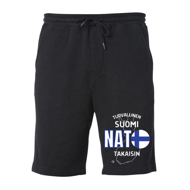 Nato Makes Finland Safe Again Fleece Short by cm-arts | Artistshot