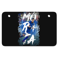 Morata I Have Walked Out In Rain And Back In Rain Essential Atv License Plate | Artistshot