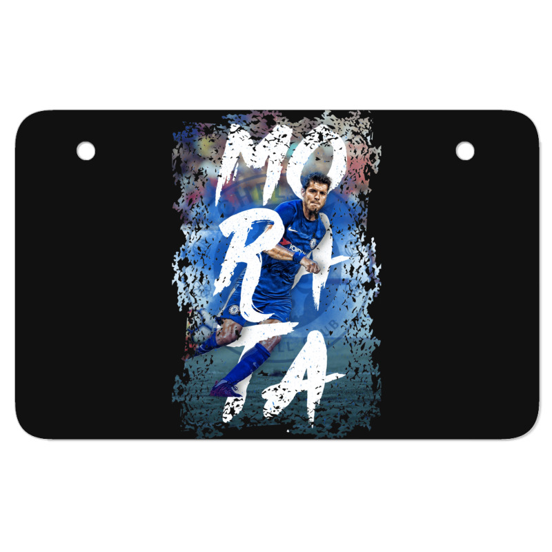 Morata I Have Walked Out In Rain And Back In Rain Essential Atv License Plate | Artistshot