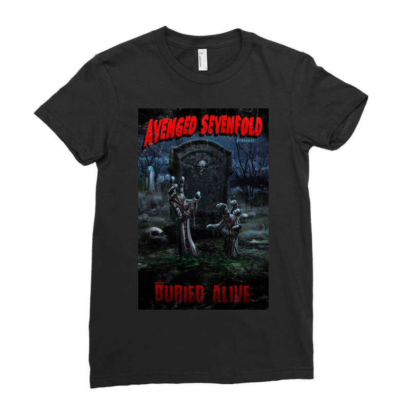 Avenged Sevenfold ,  A7x , Buried Alive Ladies Fitted T-Shirt by cm-arts | Artistshot