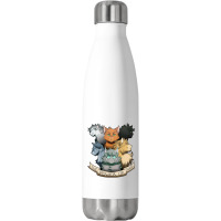 The Power Of Three Design Stainless Steel Water Bottle | Artistshot