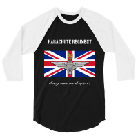 Parachute Regiment (uk) Every Man An Emperor 3/4 Sleeve Shirt | Artistshot