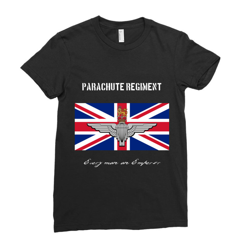 Parachute Regiment (uk) Every Man An Emperor Ladies Fitted T-Shirt by cm-arts | Artistshot