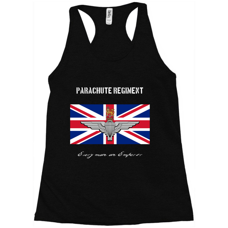 Parachute Regiment (uk) Every Man An Emperor Racerback Tank by cm-arts | Artistshot