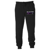 Glacier National Park Night Sky With Gps Location Design Unisex Jogger | Artistshot