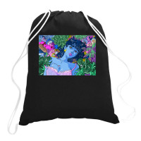 Perfect Blue Misa Illustration Drawstring Bags | Artistshot