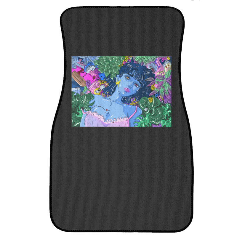 Perfect Blue Misa Illustration Front Car Mat | Artistshot