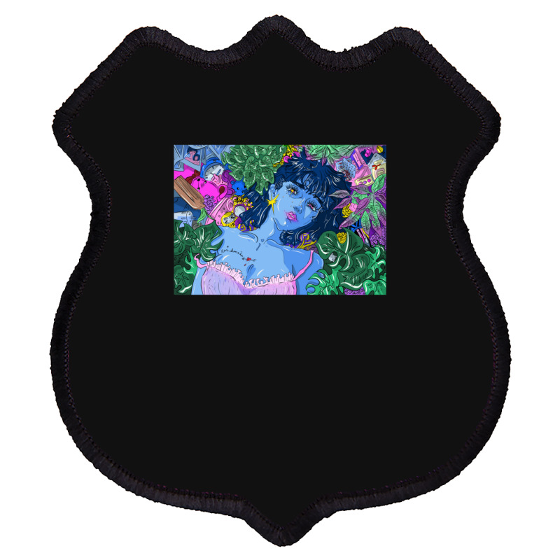 Perfect Blue Misa Illustration Shield Patch | Artistshot