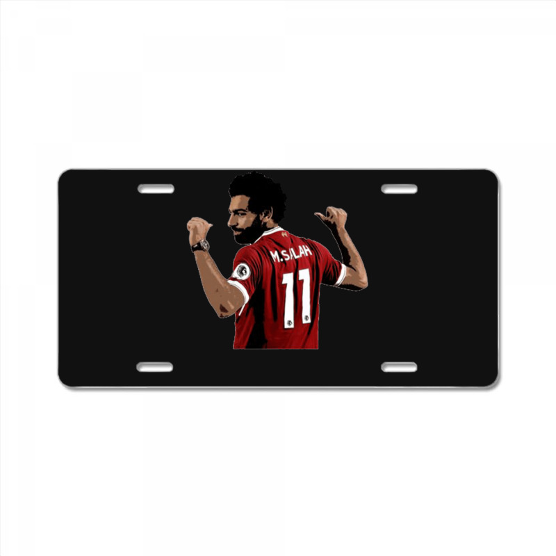 Mosalah And The Reds Classic License Plate | Artistshot