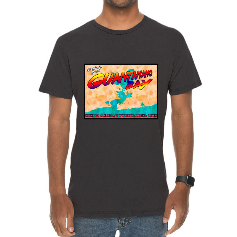 Guantanamo Bay Waterboarding Premium Vintage T-shirt | Artistshot