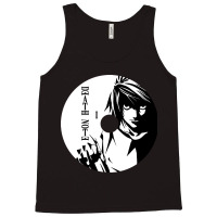 Note Lawliet Vintage Shilluet Tank Top | Artistshot