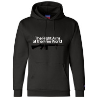 Right Arm Of The Free World  Fn Fal Champion Hoodie | Artistshot