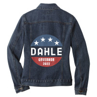 Brian Dahle For California Governor 2022 Ladies Denim Jacket | Artistshot