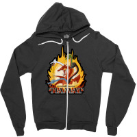 Dragon Fire Zipper Hoodie | Artistshot