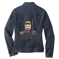 Threads Retro Cult Apocalyptic Drama Film Ladies Denim Jacket | Artistshot